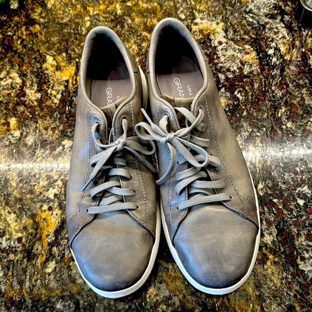 Cole Haan  Grand Pro Leather Sneakers